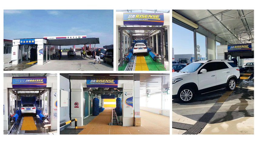 金龍隧道式洗車(chē)機CC692裝機案例.jpg